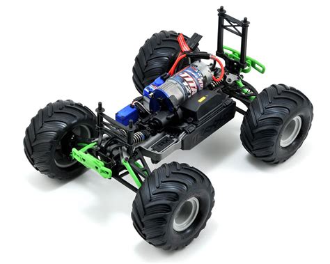 traxxas mini grave digger tires|Traxxas Grave Digger Tires/Wheels Assembled 1/16 (2).